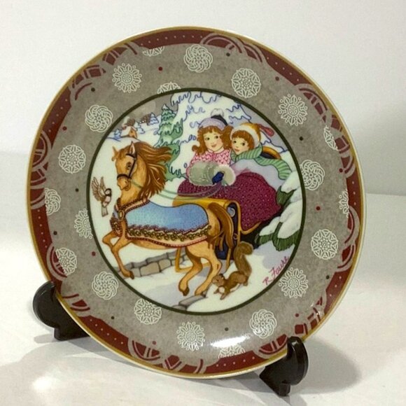Vintage Heinrich Set of 3 Villeroy &‎ Boch Once Upon A Rhyme Plates Collectable - Picture 2 of 10